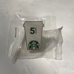 Starbucks 5 Years Partner Anniversary Pin - New In Packaging